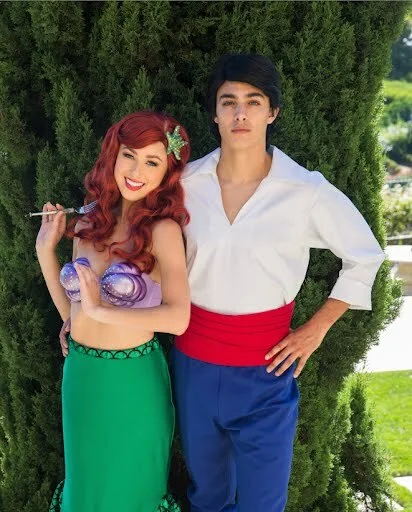Little Mermaid party character in Chicago