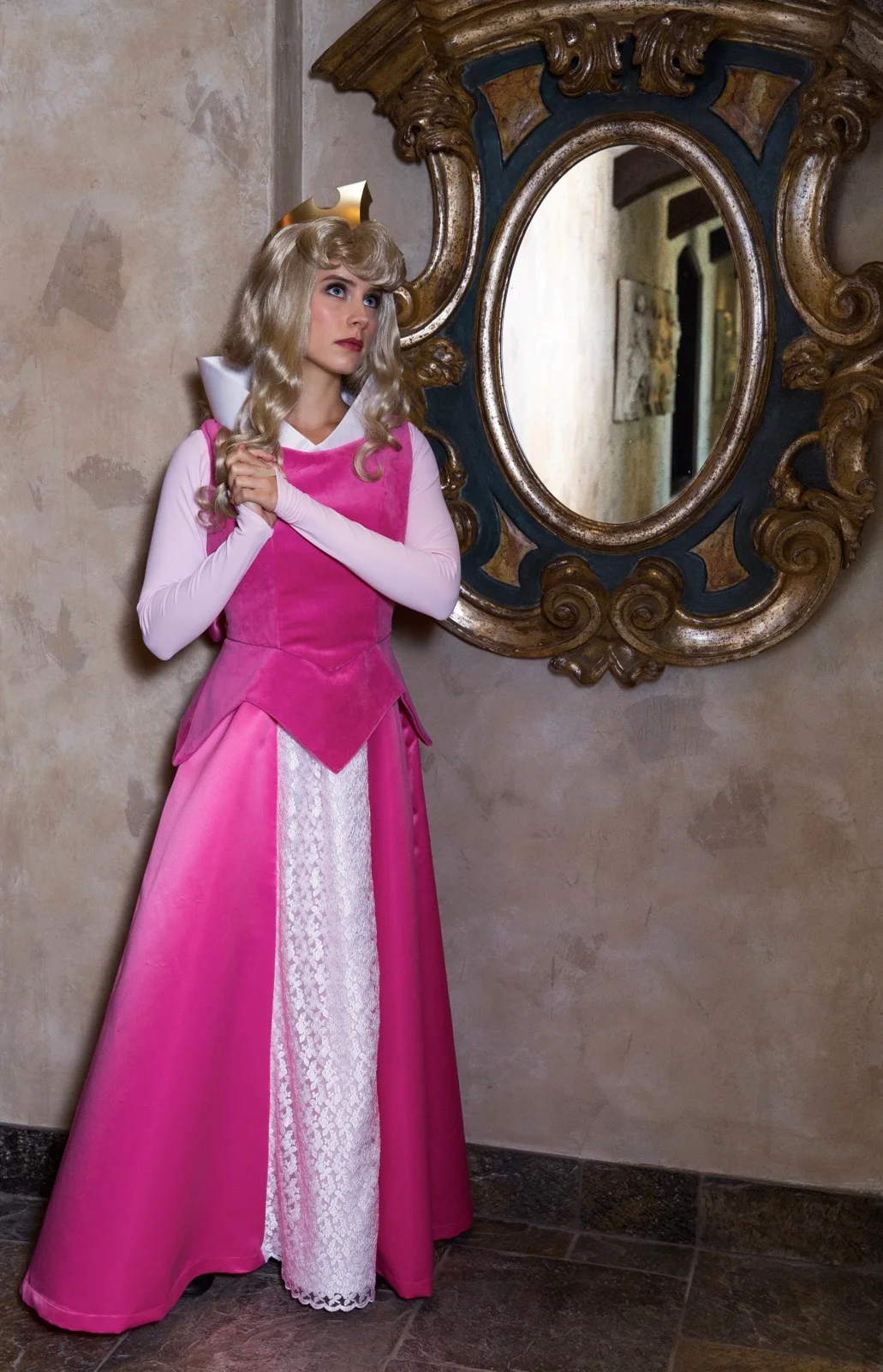 Sleeping Beauty party character in Chicago