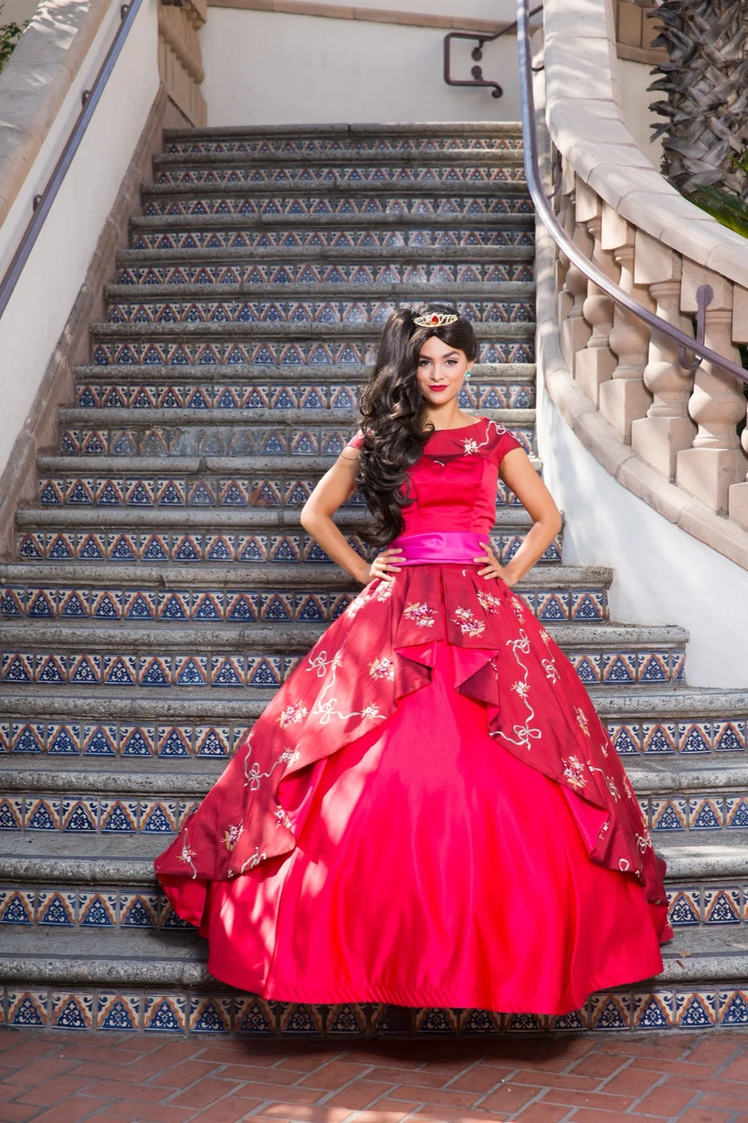 Latina Princess party character in Chicago