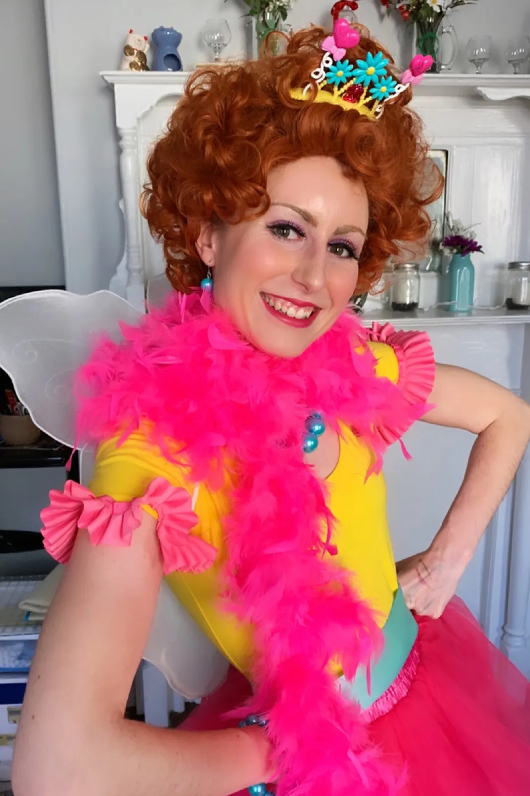 Fancy Girl party character in Chicago