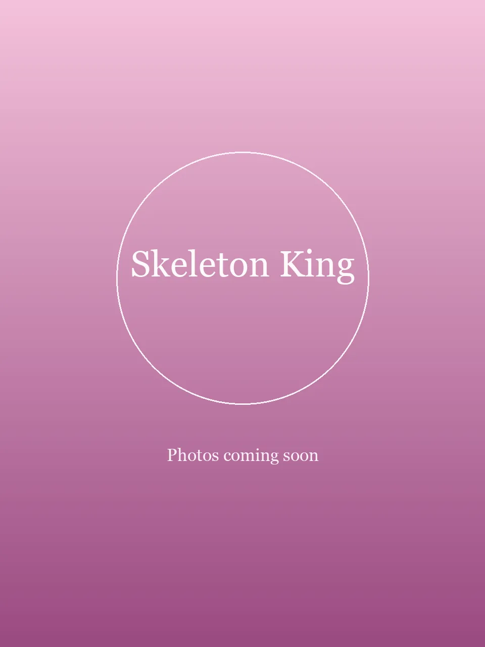 Skeleton King party character in Chicago