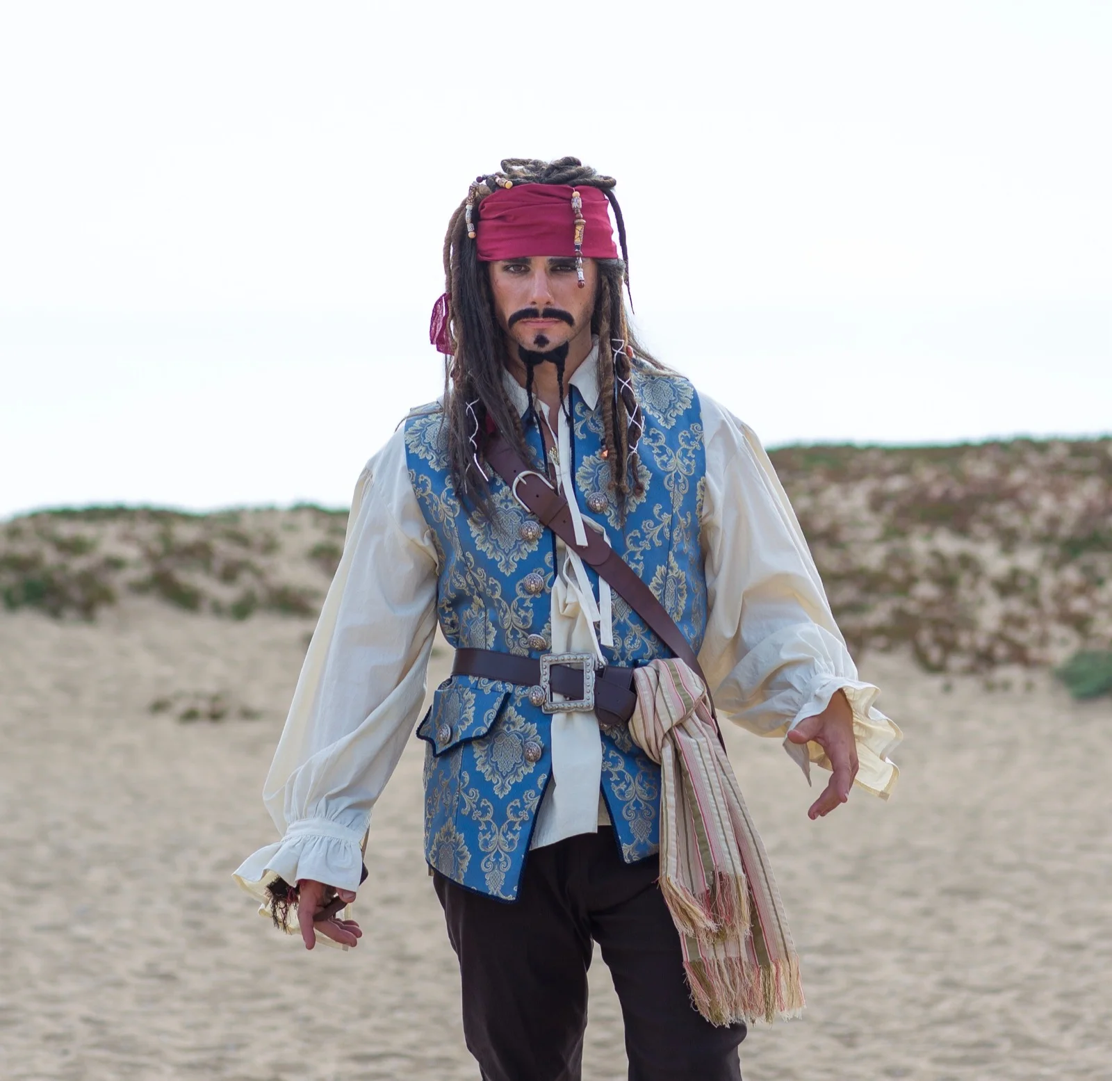 Pirate party character in Chicago