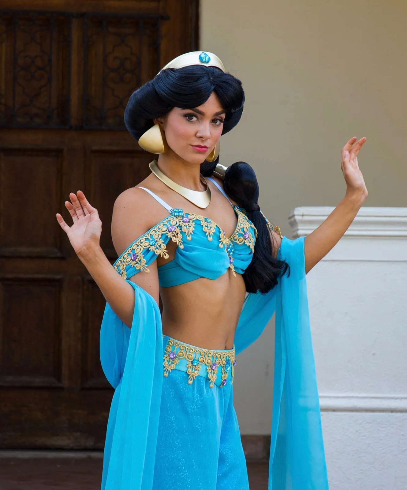 Arabian Princess party character in Chicago