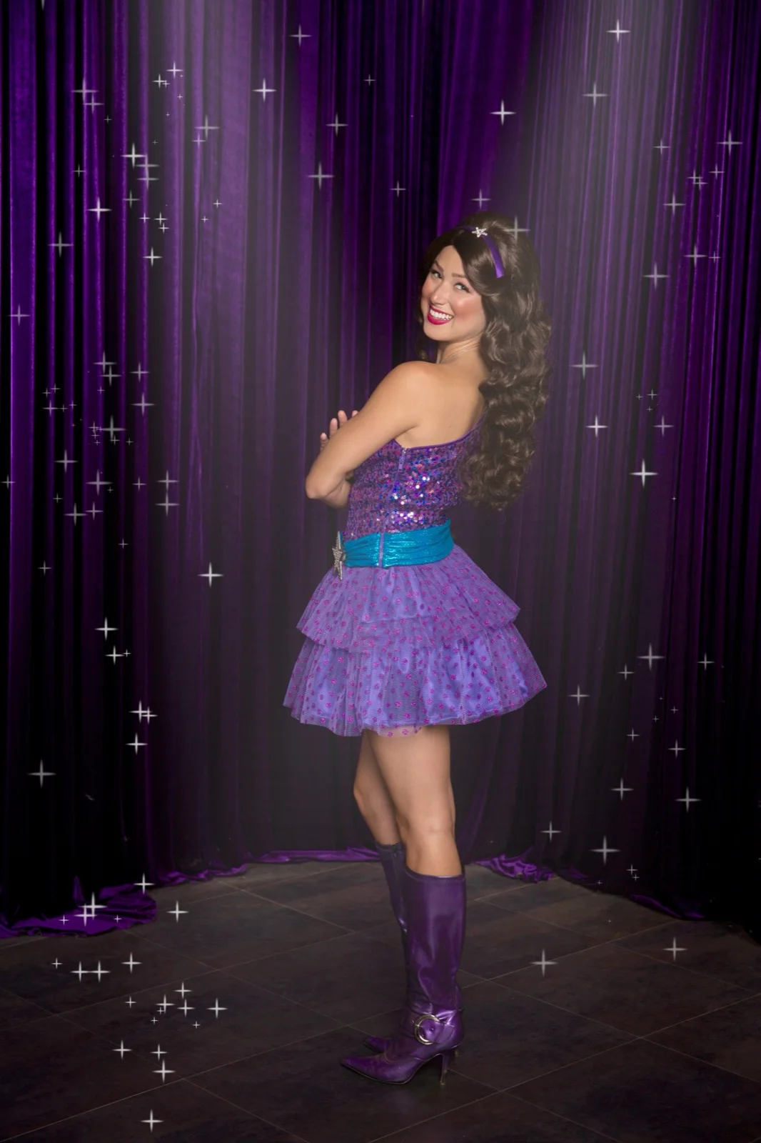 Pop Star Princess party character in Chicago