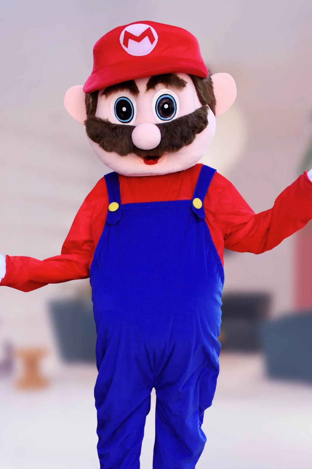 Red Brother party character in Chicago