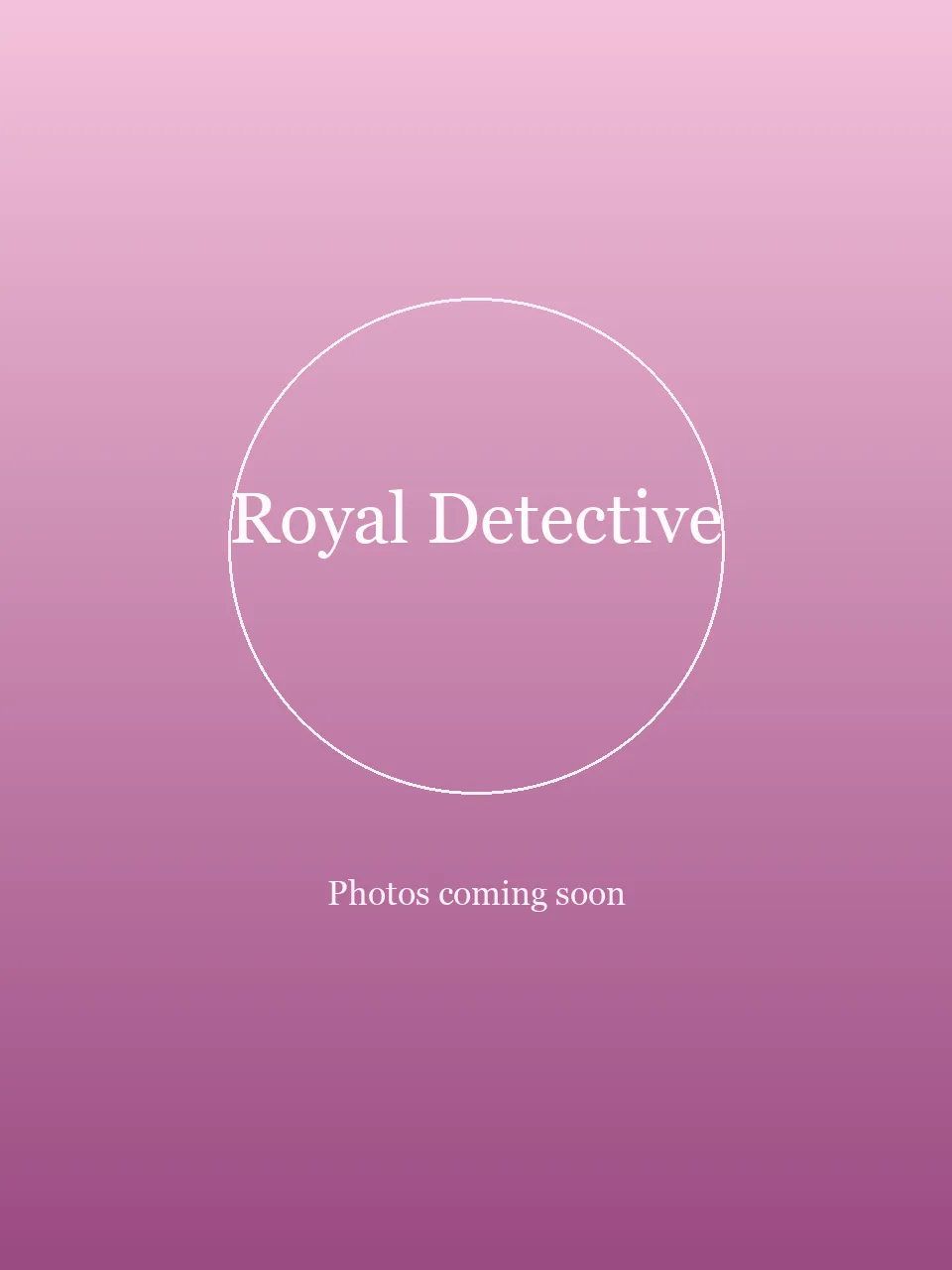 Royal Detective party character in Chicago