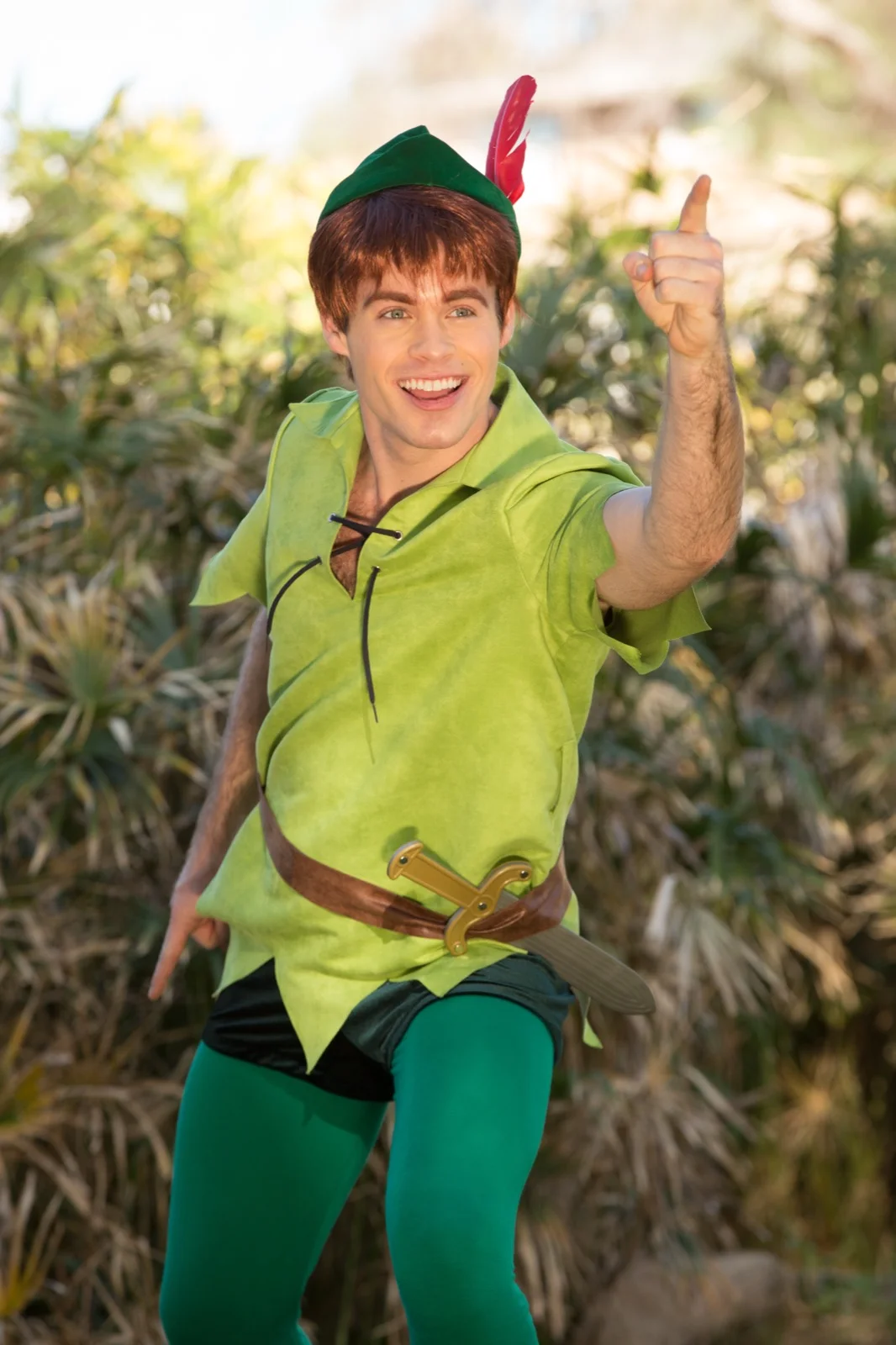 Neverland Boy party character in Chicago