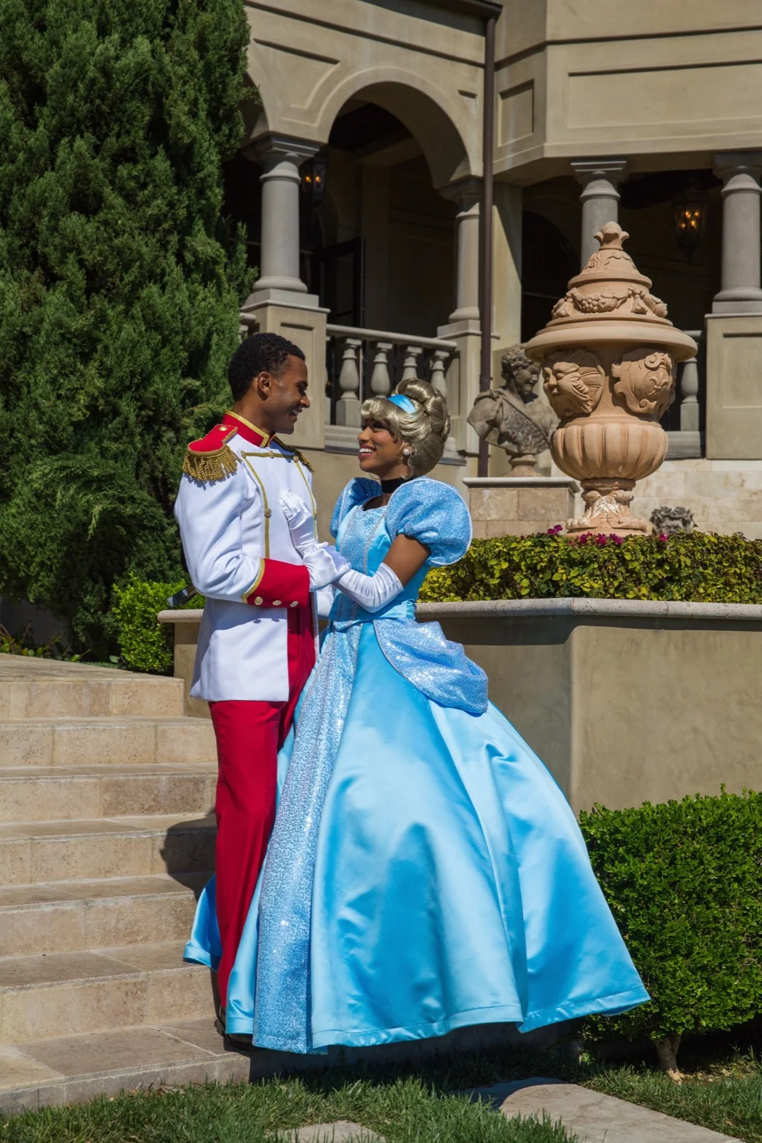 Prince Charming party character in Chicago