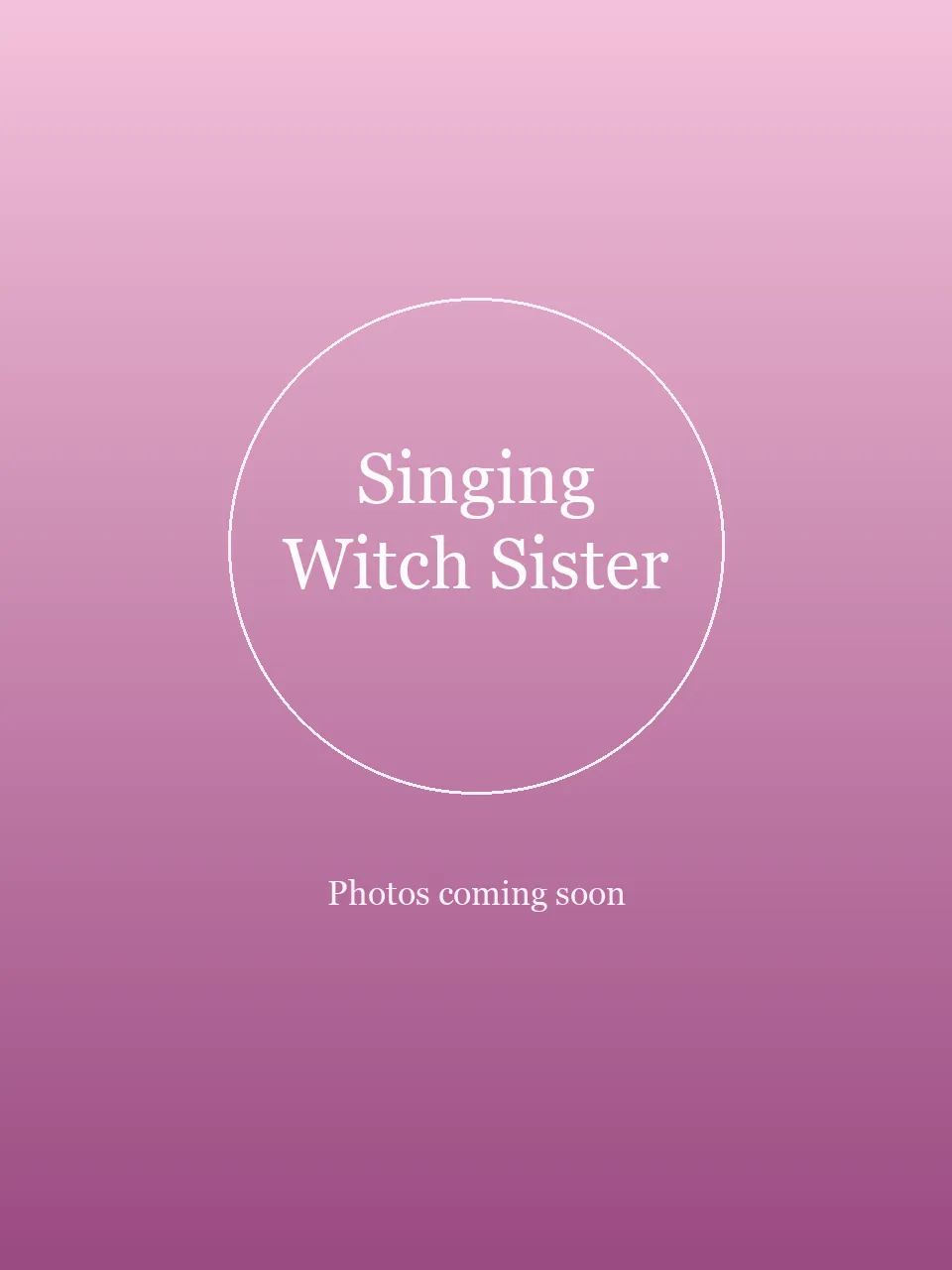 Singing Witch Sister party character in Chicago