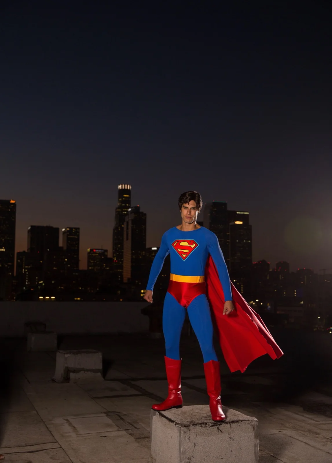 Super Hero party character in Chicago