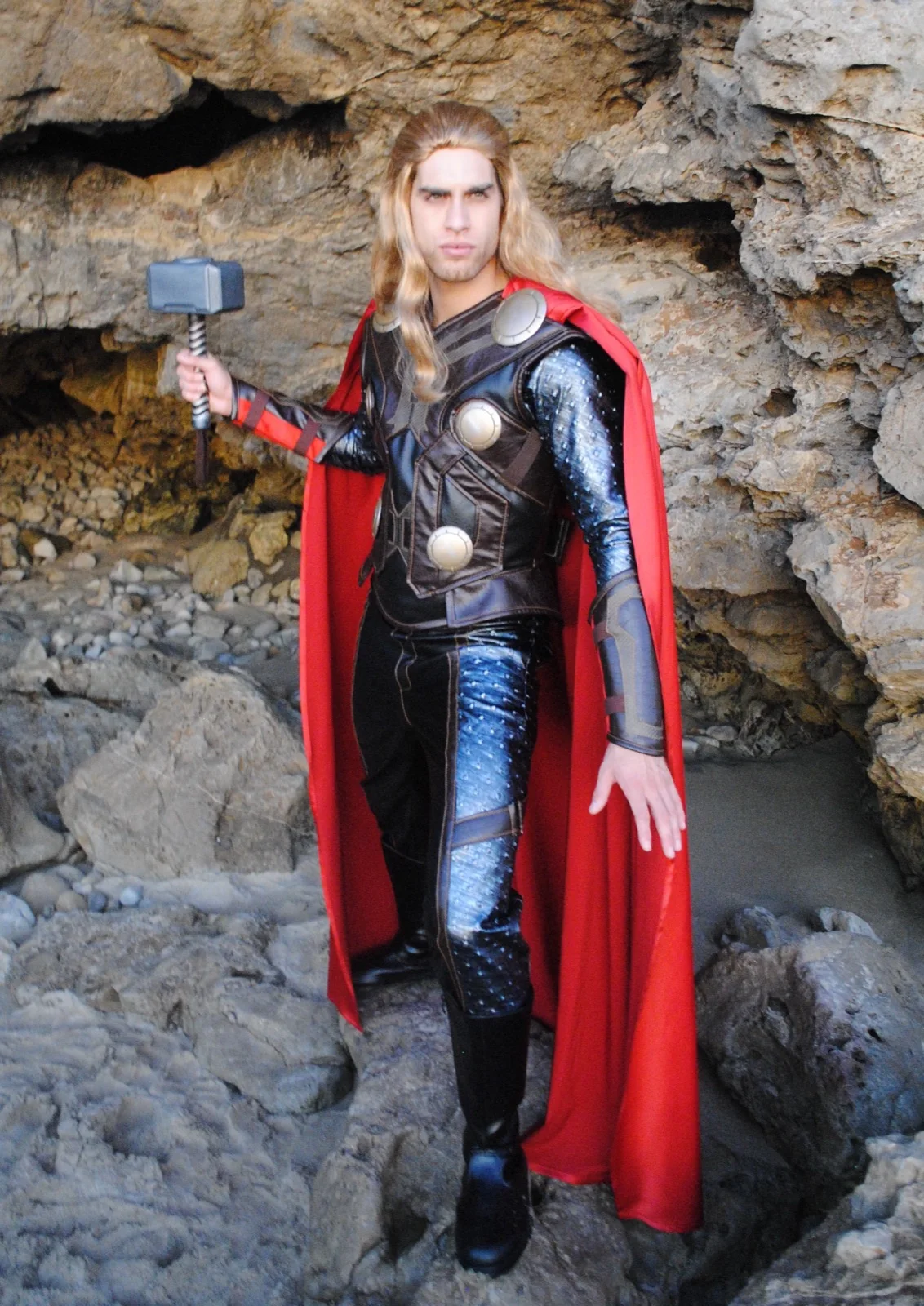 Thunder Hero party character in Chicago