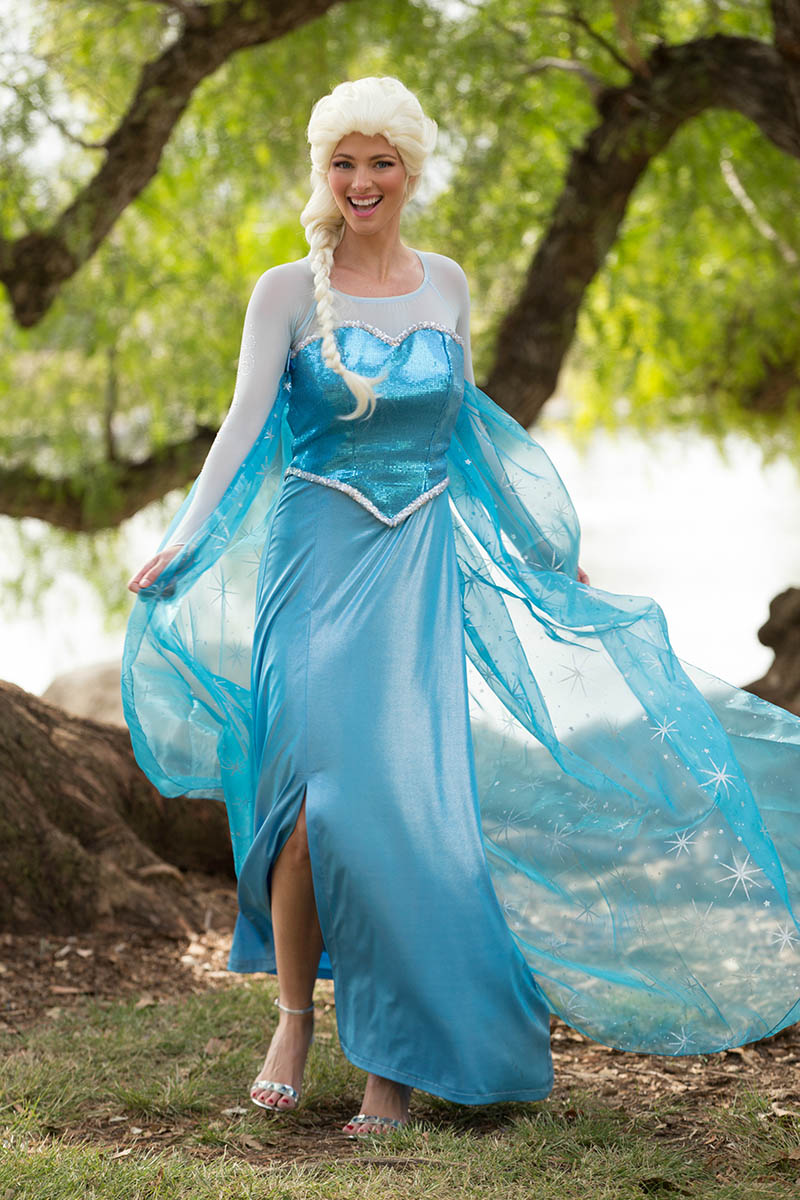 Princess elsa party character for kids in chicago
