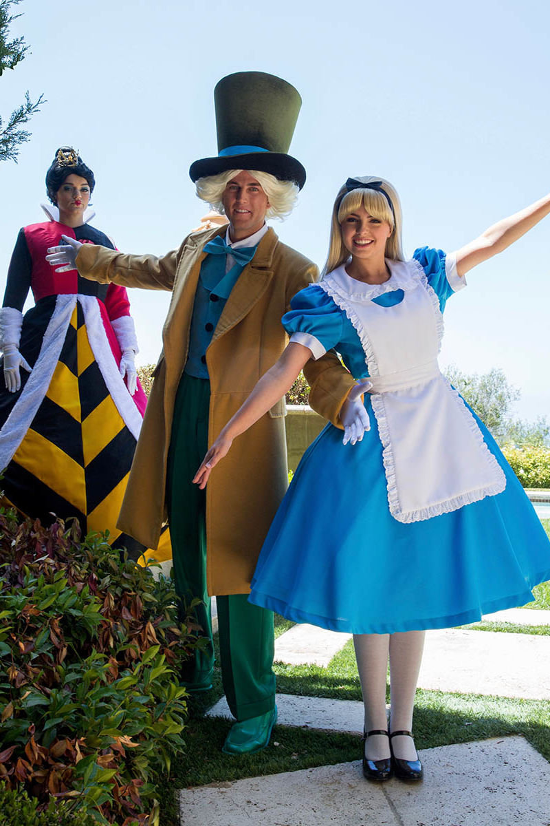 Best alice and mad hatter party character for kids in chicago