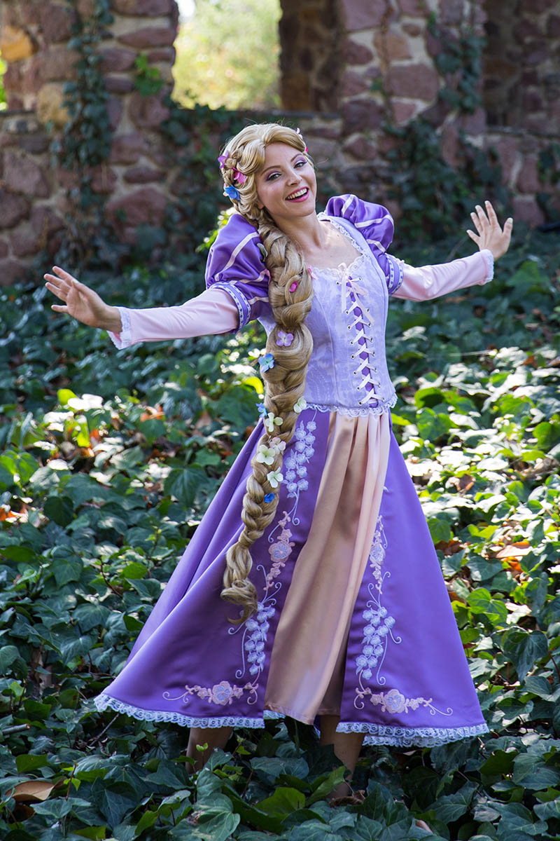 Rapunzel party character for kids in chicago